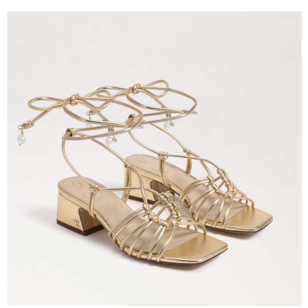 Sam Edelman Gold Sandals